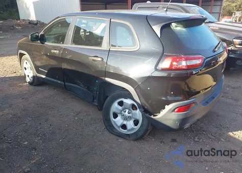 2016 Jeep Cherokee Sport from USA, damaged, VIN 1C4PJLAB8GW159966